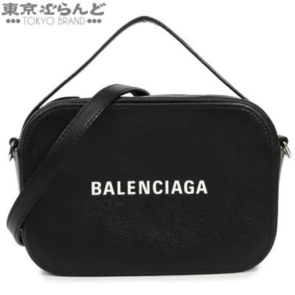 Balenciaga Camera Bag Leather Handbag Shoulder Black